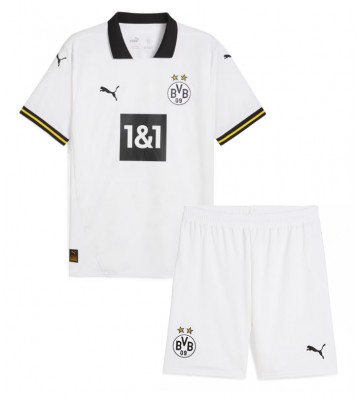 Borussia Dortmund Tercera Equipación Niños 2024-25 Manga Corta (+ Pantalones cortos)